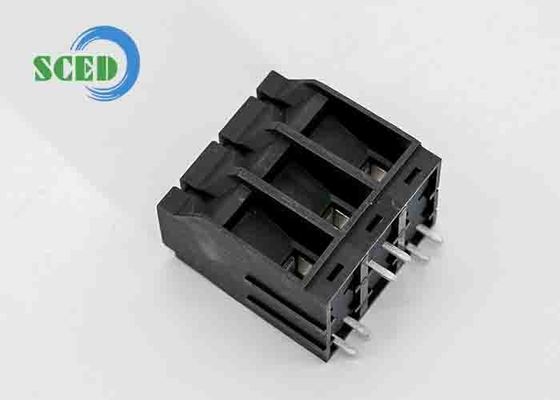 600V PA66 10.16mm 57A Spring Terminal Block with Brass Clamp Cage φ1.8 -40C- 105C