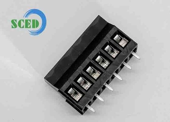 5.08mm 300V 10A PA66 PCB Terminal Block Euro Type Raising Series For Automatic Control