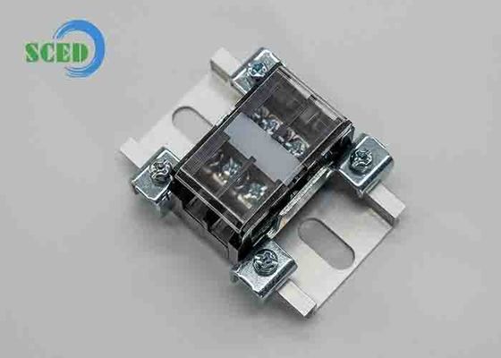 18-1/0 Wire Range Rail Mounted Terminal Blocks for Easy and Secure Installation on DIN Rail Mounting Type