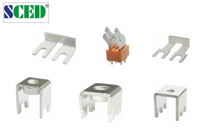 75A M4 Screw PCB Terminal Block Nickel Plated Brass Accessories