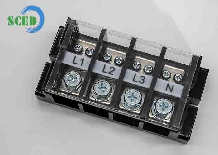 101A High Current Terminal Block For Industry Control 23.50mm M8 Steel Screw 38mm2