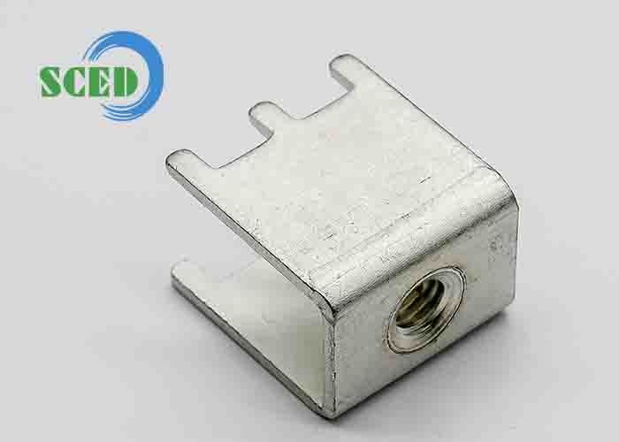 Brass Terminal Block Accessories Steel PCB Electrical 8.75*13.50mm 100A M6 Screw