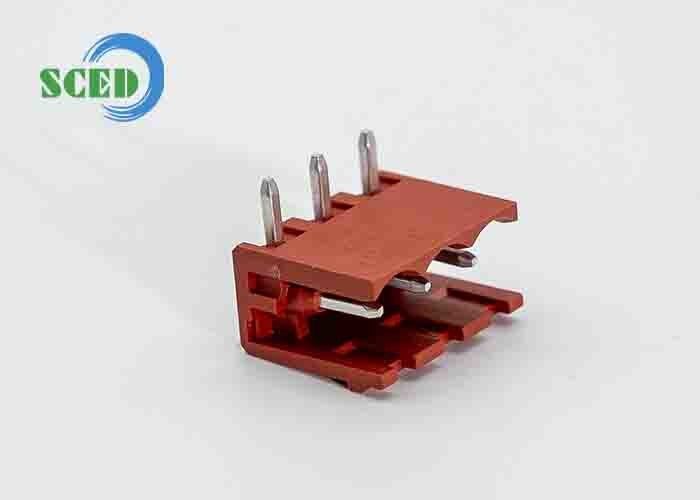 Pitch 5.00mm 300V 18A 2-22P Male Header PCB Pluggable Red Terminal Blocks Connector