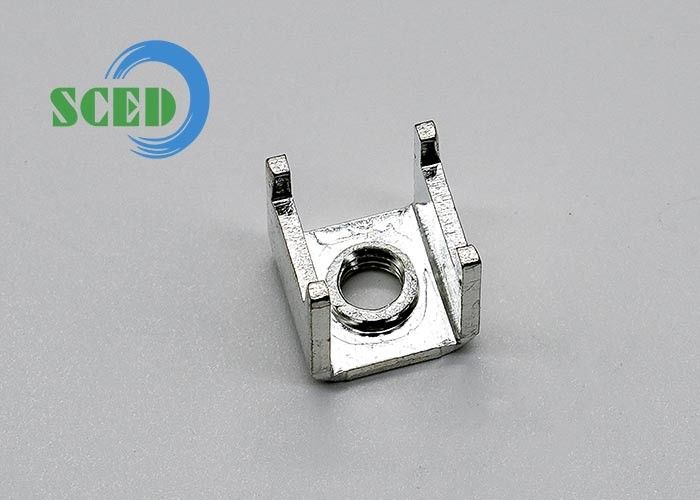 80A 10.00*10.50mm PCB Brass M5 Steel Screw Terminal Block Accessories Nickel Plated