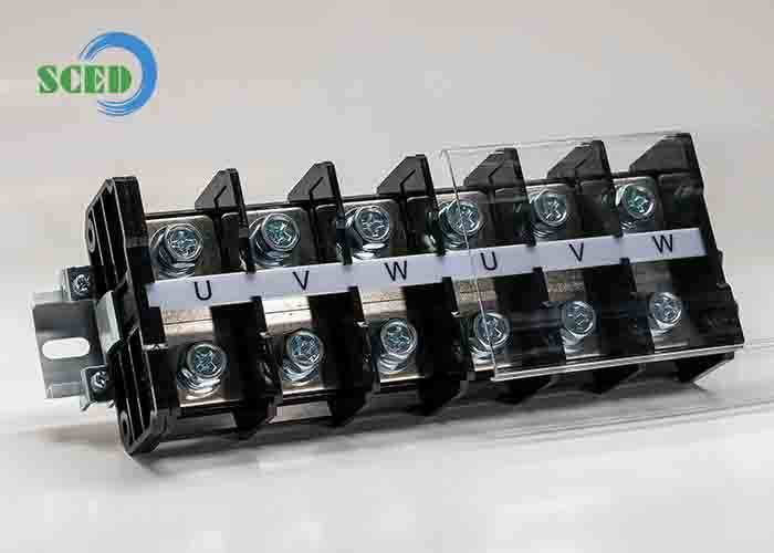 1-24 Poles Through Panel Terminal Blocks 2 To 24 Positions for and Durable Connections in Various Applications
