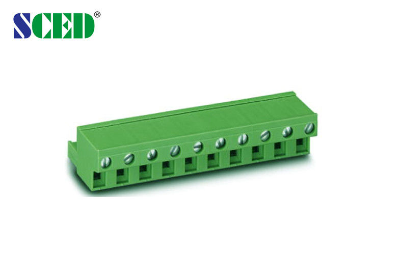 Plug - in Terminal Block    300V 18A   Plug   Female   Pitch 7.62mm     2P - 16P  