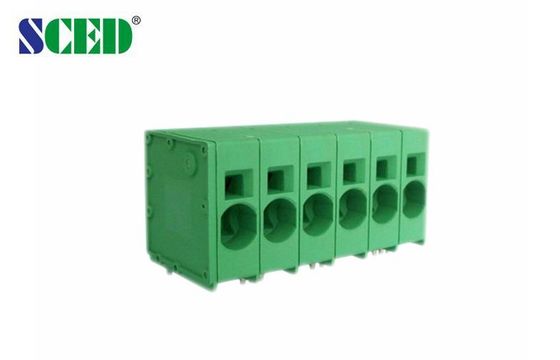 10.00 মিমি যে কোন মেরু 600V 66A তামা টার্মিনাল সংযোগকারী সবুজ 4-20 AWG