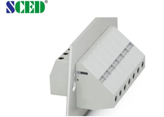 পিসিবি প্লাগেবল 600v 75A প্যানেল মাউন্ট টার্মিনাল কানেক্টর 15.1 মিমি প্রস্থ