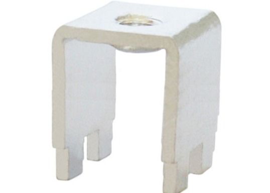 निकल प्लेटेड ब्रास पीसीबी टर्मिनल ब्लॉक एक्सेसरीज़ 75A M4 स्क्रू