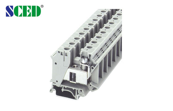 15.2mm 600V 115A Din Grounding Terminal Block For Industry Control (শিল্প নিয়ন্ত্রণের জন্য.2 মিমি 600 ভোল্ট 115 এ ডিন গ্রাউন্ডিং টার্মিনাল ব্লক)