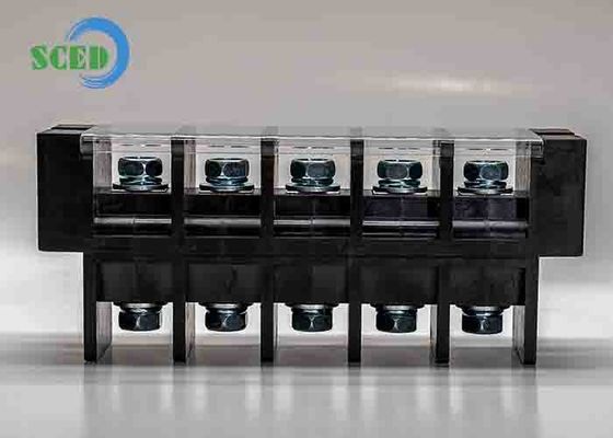 150A PBT পাওয়ার টার্মিনাল ব্লক সংযোগকারী পারফোরেশন পিচ 27.0 মিমি এম 8 স্ক্রু