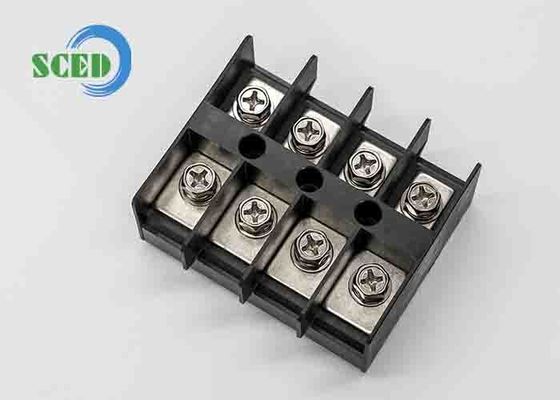 600V রেট করা ভোল্টেজ উচ্চ কারেন্ট টার্মিনাল ব্লক DIN রেল মাউন্টিং এবং M6 স্ক্রু সহ