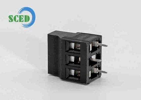 ২২-১৪AWG পিসিবি টার্মিনাল ব্লকের সাথে সুরক্ষিত তারের সংযোগ, সাদা প্লাস্টিক উপাদানে তৈরি