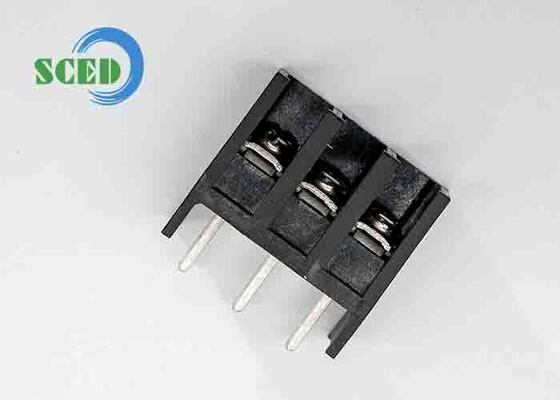PBT নিরোধক উপাদান বাধা টার্মিনাল ব্লক রেট করা বর্তমান 30 Amps নিরাপদ এবং শিল্প যন্ত্রপাতি জন্য বৈদ্যুতিক সংযোগকারী