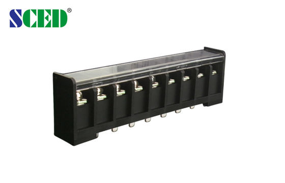 পিচ 17.00mm 600V 57A 9P বাধা টার্মিনাল ব্লক পাওয়ার টার্মিনাল ব্লক